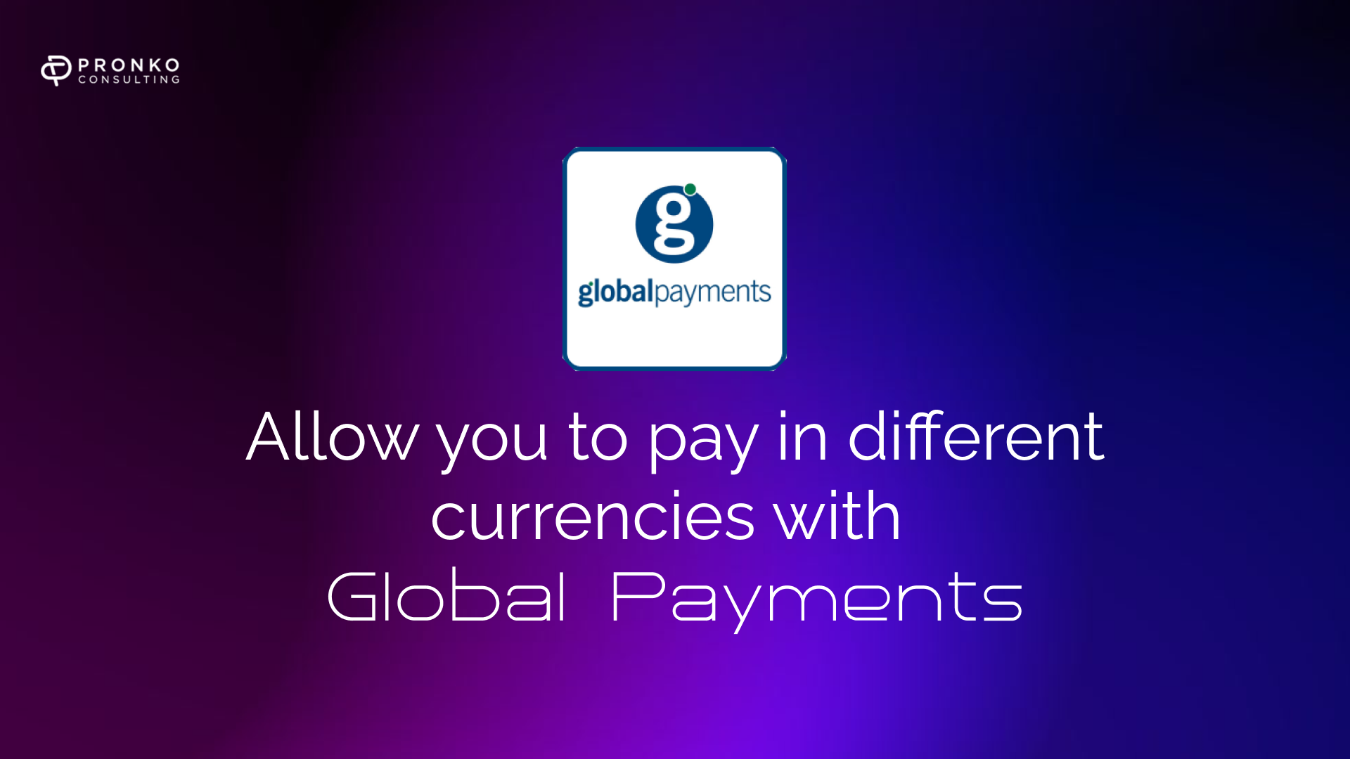 How to allow customers to pay in different currencies?