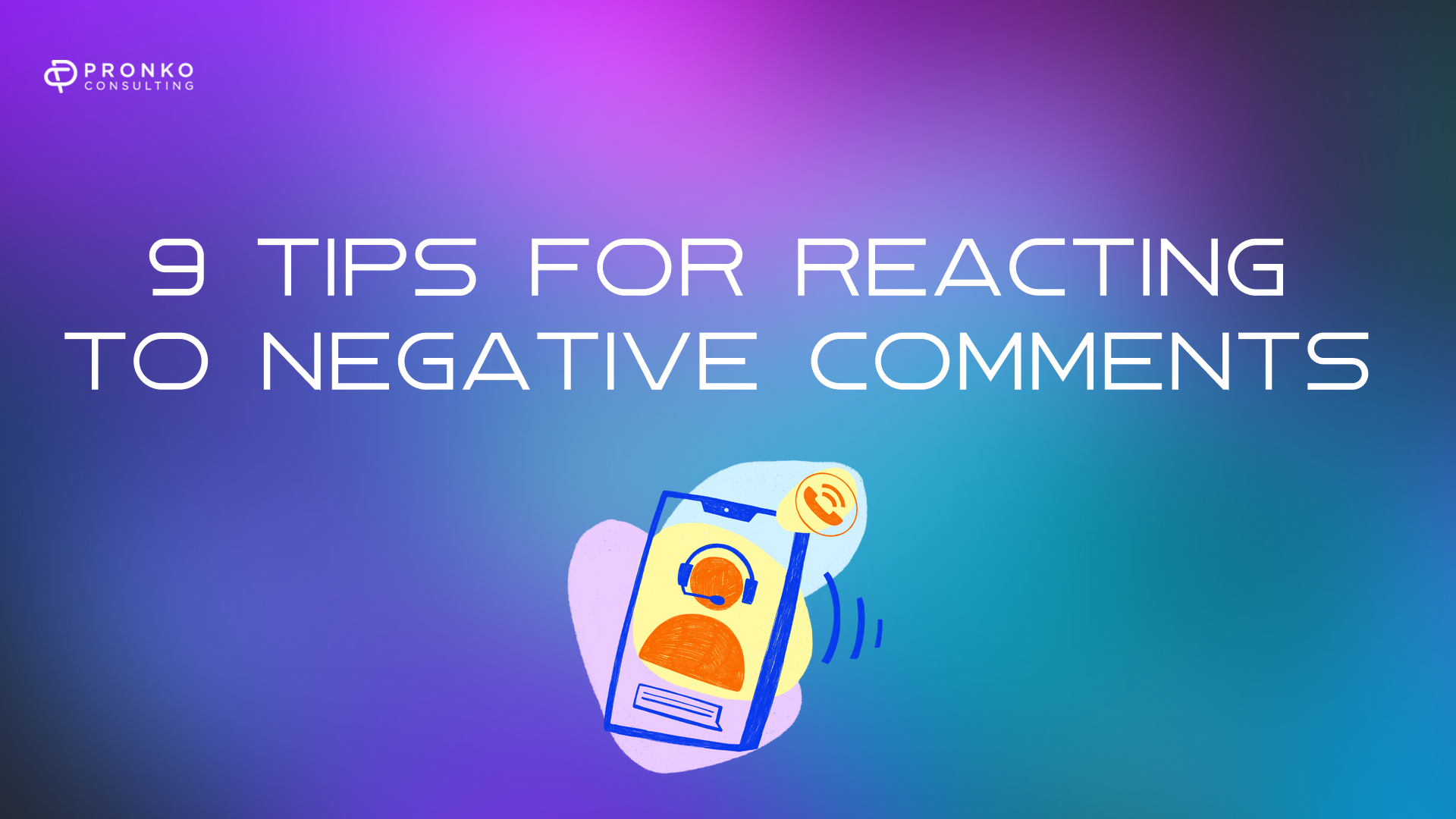 How to deal with negative reviews and comments