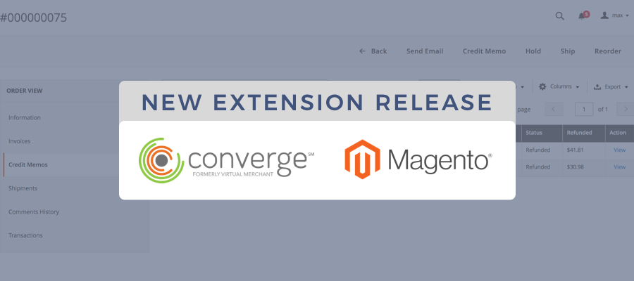 New Converge Elavon Release Version 1.2.0