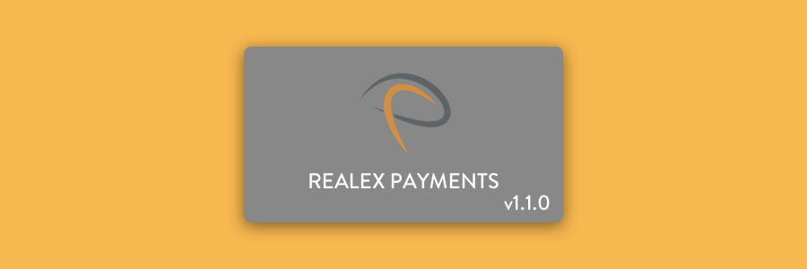 Realex Payments v1.1.0 Release Notes