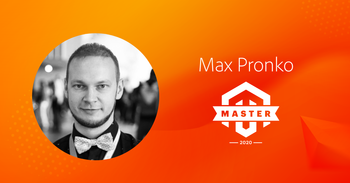 Max Pronko named among the 2020 Magento Masters: Mentors