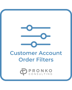 Customer Account Order Filters